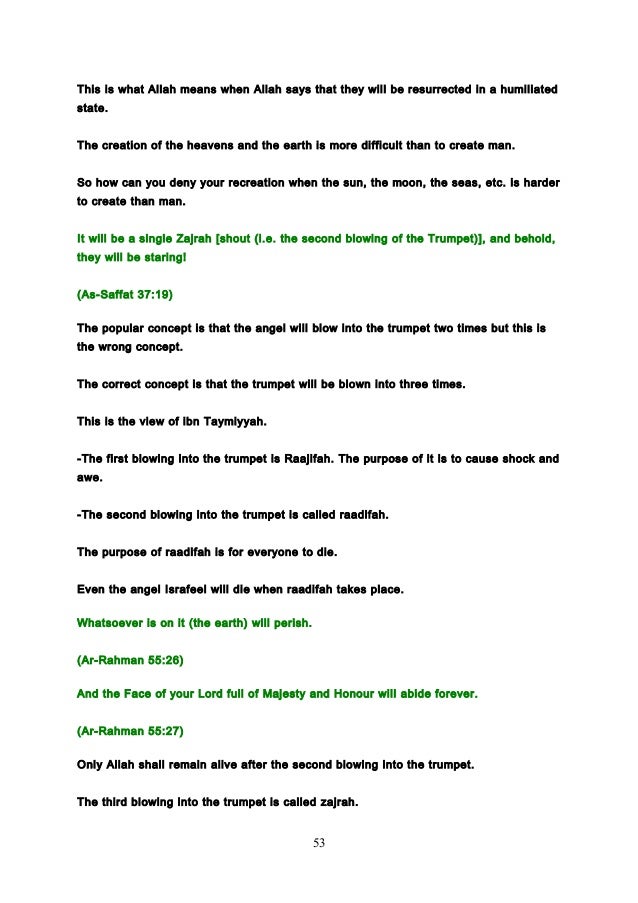 Tafsir Surah 37 Saffaat Full Oct 05 2013 Tafsir Surah 37 Saffaat Full Oct 05 2013