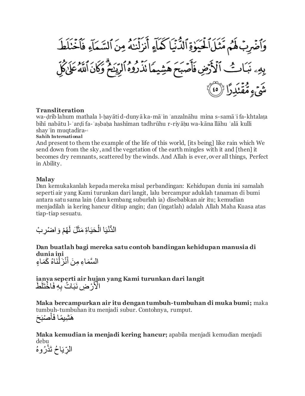 tafsir surah al kahfi pdf
