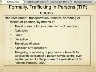  Half of the 612 districts in India are affected by trafficking