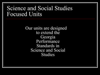 Tag Curriculum Night 2008