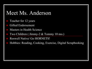 Tag Curriculum Night 2008