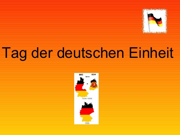 Tag Der Deutschen Einheit