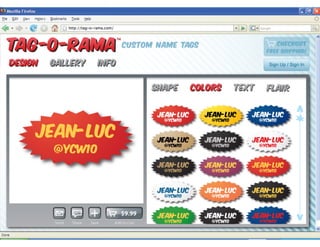 Tag-O-Rama Presentation