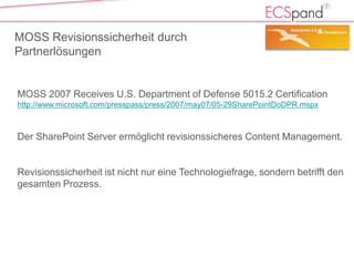 Tag 2  E C Spand  Share Point  Convention