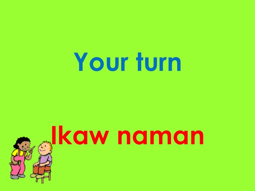Tagalog lesson