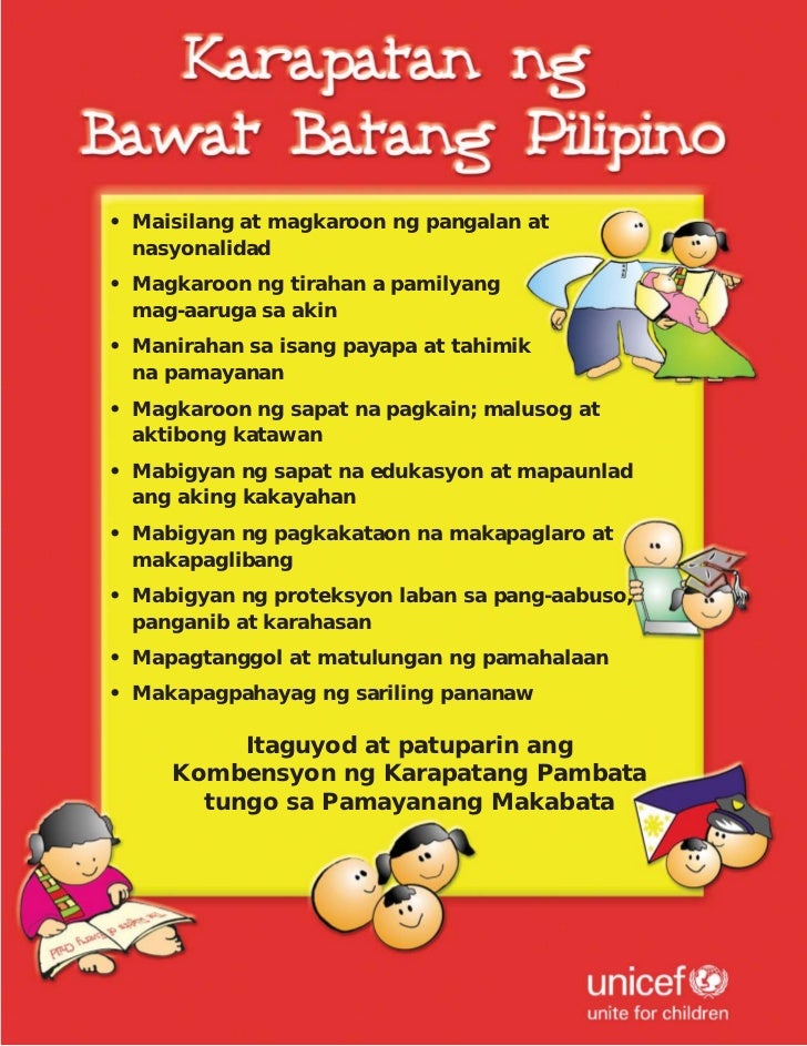 17 Karapatan Ng Mga Bata Ang Magkaroon Ng Sapat Na Pagkain Araw