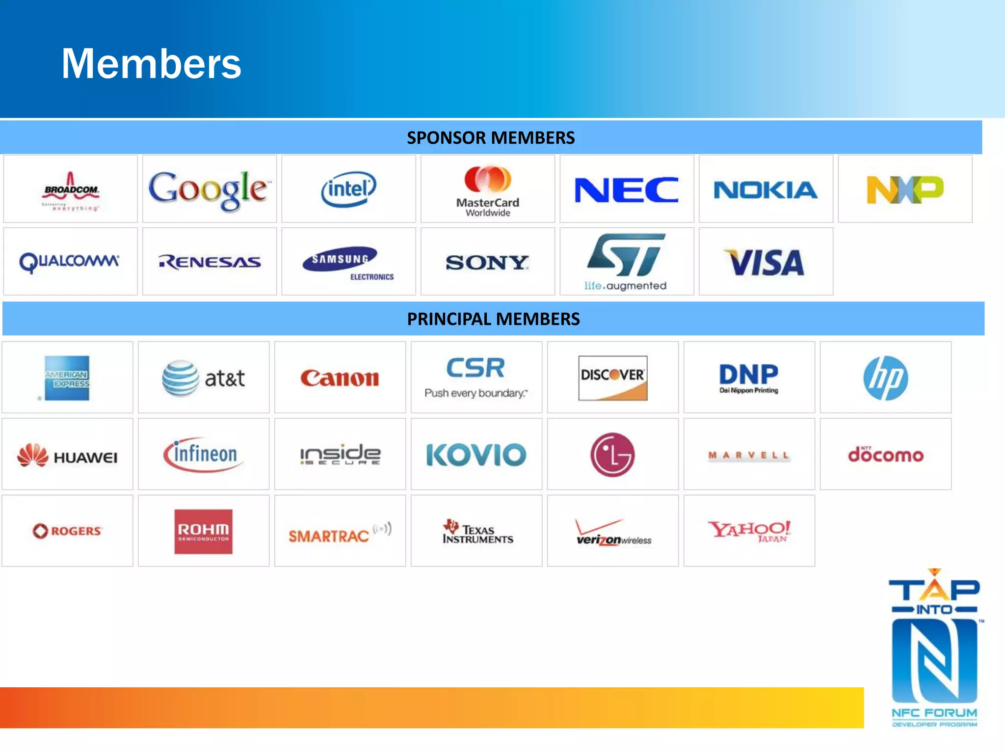 Members
SPONSOR MEMBERS
PRINCIPAL MEMBERS
 