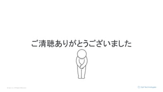 © Opt, Inc. All Rights Reserved.
ご清聴ありがとうございました
 