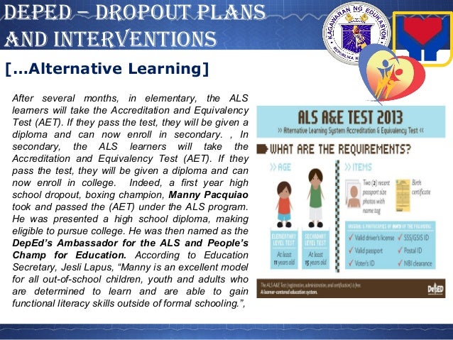 Als Program Of Deped