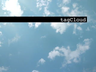 tagCloud 