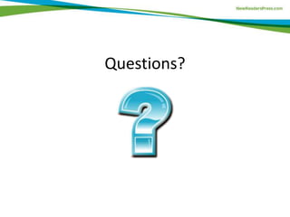 Questions?
 