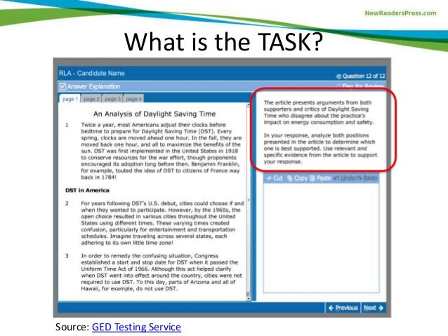 Ged extended response worksheets printable image