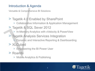 Tagetik Bi Solutions | PPTX