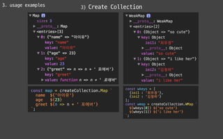 3. usage examples
 3) Create Collection
 