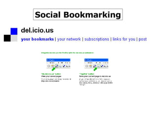 Social Bookmarking 