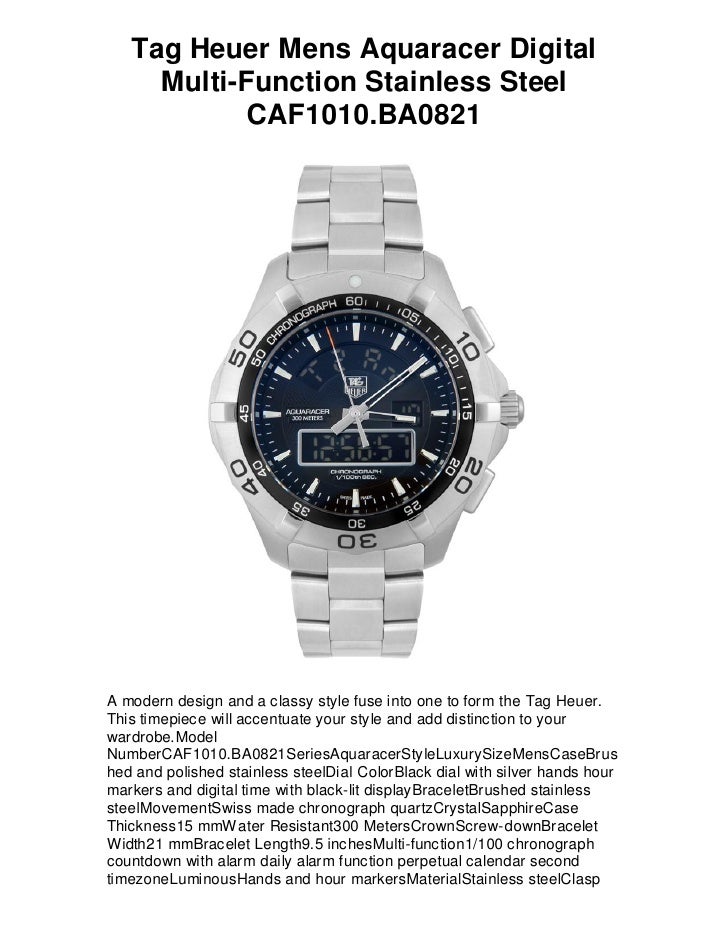tag heuer lowest price
