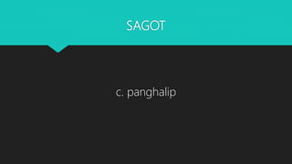 SAGOT
c. panghalip
 