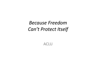 Crisp Because Freedom Can't Protect Itself Wallpaper for Your Screen Crisp Because Freedom Can't Protect Itself Wallpaper for Your Screen