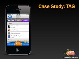 Case Study: TAG
 
