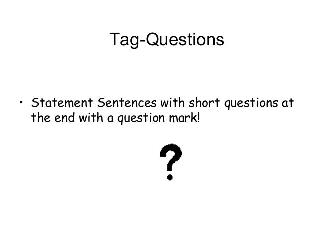 tag questions powerpoint