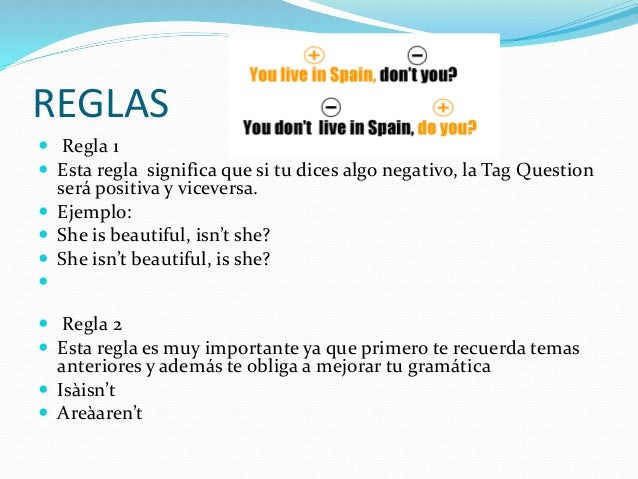 Tag questions