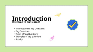 Comprehensive Guide to English Tag Questions: Types, Structure, and ...