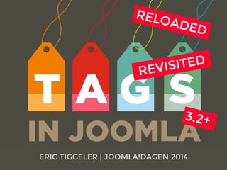 ERIC TIGGELER | JOOMLA!DAGEN 2014
 
