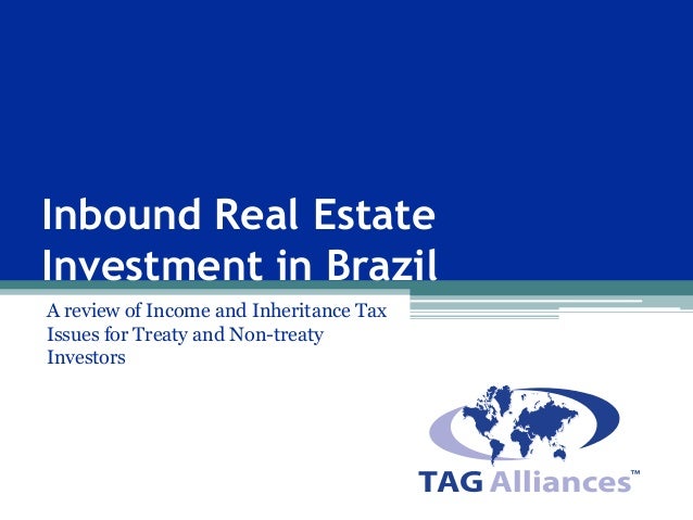 Inbound Real Estate Investment Taxation United States Australia Ca