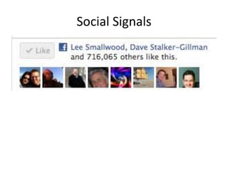 Social Signals
 