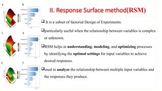 Taguchi method presentation for research pptx | PPTX