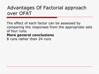 Investigate this factor by itself, ignoring all others
