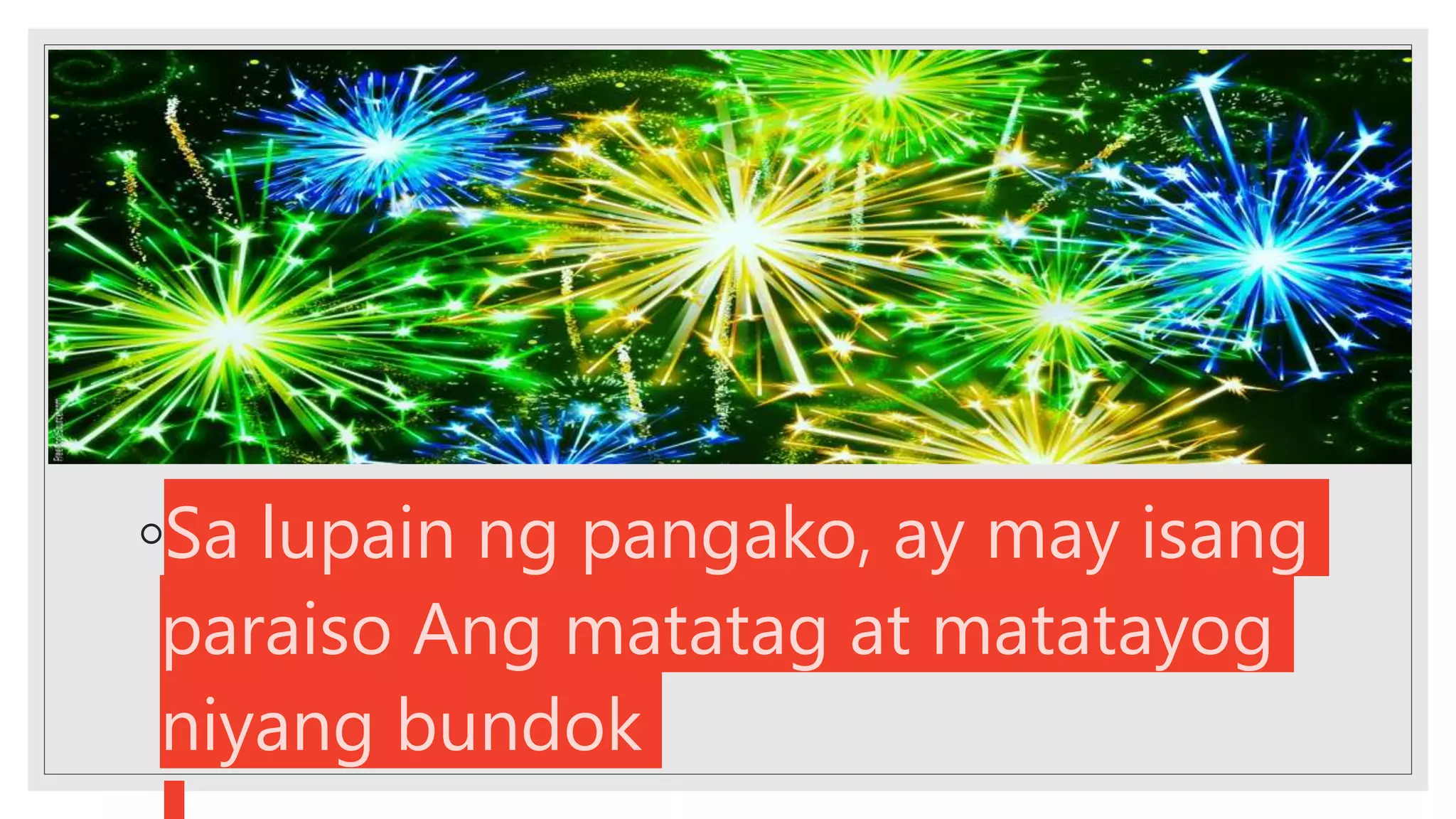 Tagum Mabuhay Ka Pptx