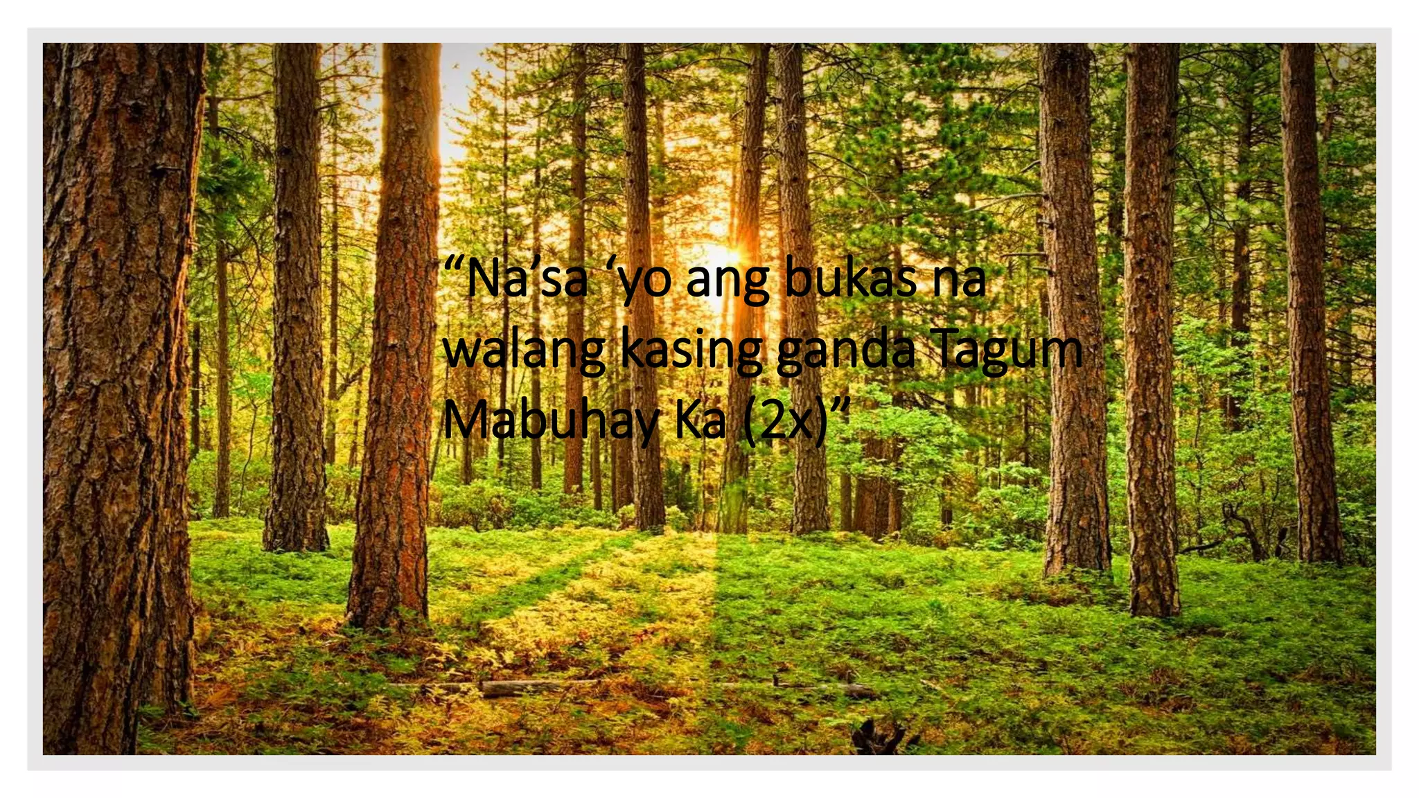 Tagum Mabuhay Ka Pptx