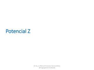 Potencial Z
CC by_nc Manuel Francisco García Gálvez
@magargalvez ES Albaida
 