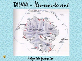 TAHAA – Îles-sous-le-vent
Polynésie française
 