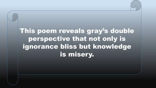 Is ignorance a bliss? | PPTX