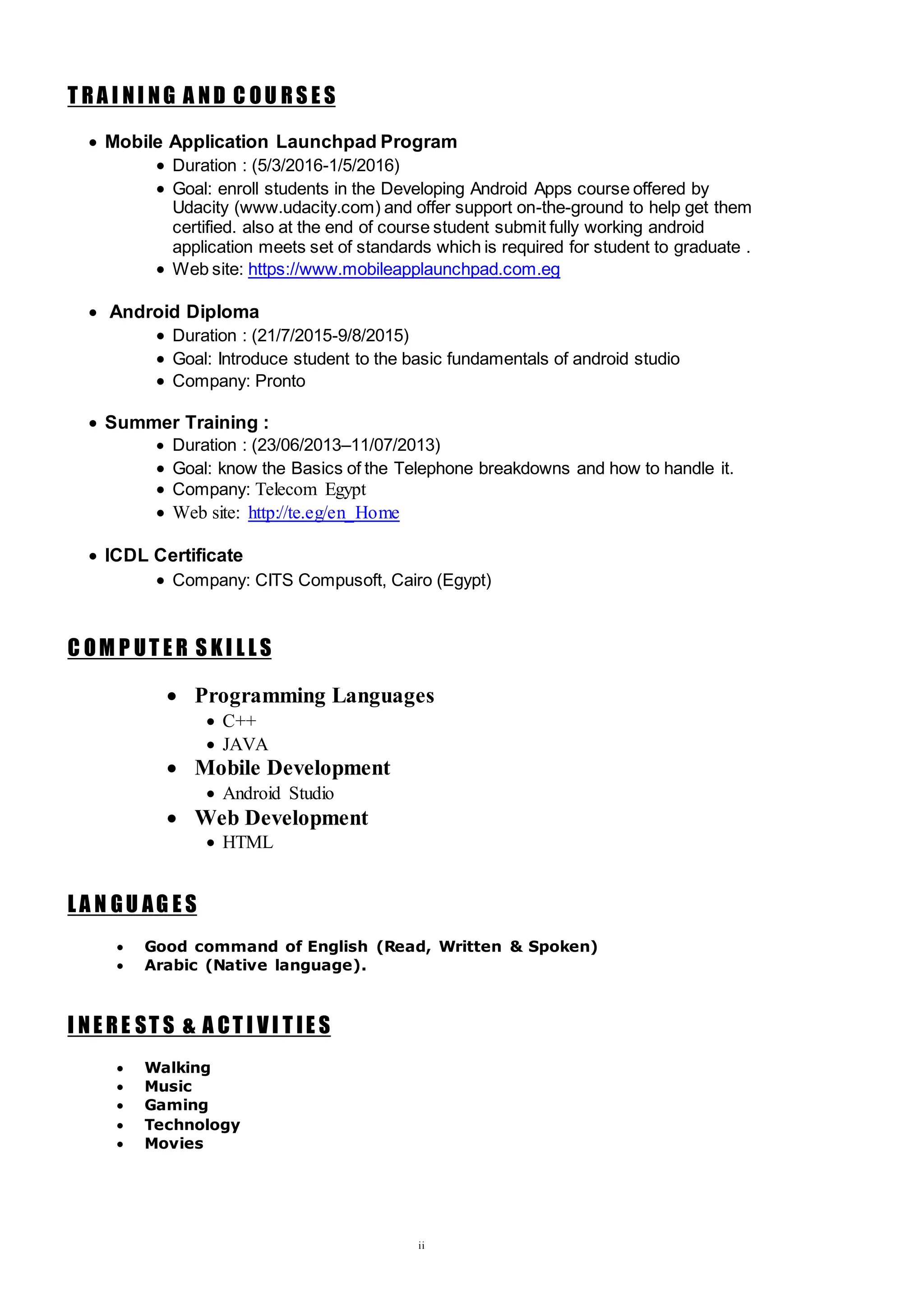 Taha Mohamed s CV PDF taha-mohamed-s-cv-pdf