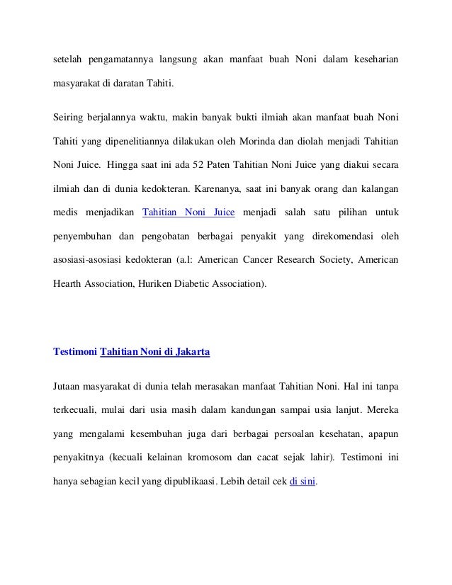 Tahitian Noni Jakarta, 081328002004, Agen Tahitian Noni Jakarta