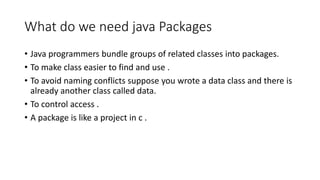 Java Packages | PPT