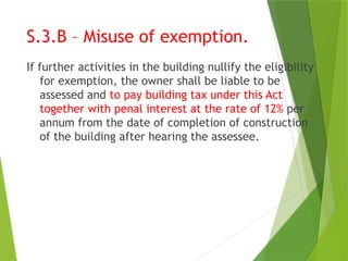 Kerala building tax act - James Joseph Adhikarathil Land problem solver ...
