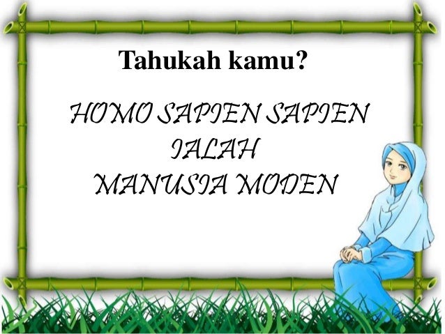 Tahukah kamu sejarah tahun 4