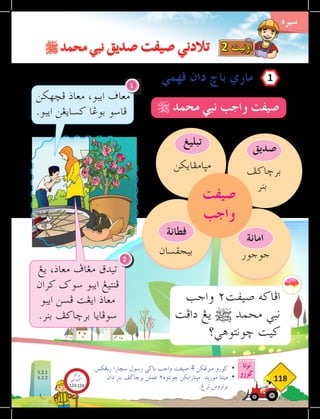 ‫سيره‬
‫نوتا‬
‫ضورو‬
118
.‫ريغكس‬ ‫سخارا‬ ‫رسول‬ ‫باضي‬ ‫واجب‬ ‫صيفت‬ 4 ‫منرغكن‬ ‫ضورو‬ 	
•
‫دان‬ ‫بنر‬ ‫برخاكف‬ ‫عملن‬ ۲‫خونتوه‬ ‫مثنارايكن‬ ‫موريد‬ ‫مينتا‬ 	
•
.‫ترغ‬ ‫برتروس‬ 	
‫ڤهمي‬ ‫دان‬ ‫باخ‬ ‫ماري‬
 ‫محمد‬ ‫نبي‬ ‫صديق‬ ‫صيفت‬ ‫تالدني‬
 ‫محمد‬ ‫نبي‬ ‫واجب‬ ‫صيڤت‬
2 ‫اونيت‬
‫بيجقسان‬
‫مثامفايكن‬ ‫برخاكف‬
‫بنر‬
‫جوجور‬
‫صيڤت‬
‫واجب‬
‫تبليغ‬ ‫صديق‬
‫امانة‬
‫ڤطانة‬
‫يغ‬ ،‫معاذ‬ ‫مغاف‬ ‫تيدق‬
‫كران‬ ‫سوك‬ ‫ايبو‬ ‫فنتيغ‬
‫ايبو‬ ‫فسن‬ ‫ايغت‬ ‫معاذ‬
.‫بنر‬ ‫برخاكف‬ ‫سوفايا‬
2
‫فخهكن‬ ‫معاذ‬ ،‫ايبو‬ ‫معاف‬
.‫ايبو‬ ‫كسايغن‬ ‫بوغا‬ ‫فاسو‬
1
1
‫واجب‬ ۲‫صيفت‬ ‫افاكه‬
‫دافت‬ ‫يغ‬ ^ ‫محمد‬ ‫نبي‬
‫خونتوهي؟‬ ‫كيت‬
5.2.1
5.2.2
‫بوكو‬
‫تيؤيتي‬‫اك‬
123-124
 