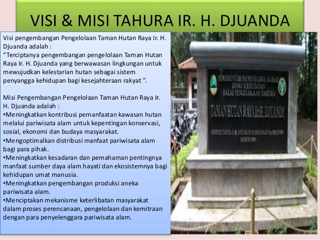 Ekologi Taman Hutan Raya Ir H Djuanda