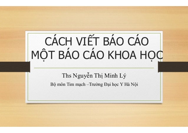 Image result for báo cáo khoa học