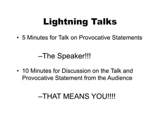 Taiga4lightningtalks