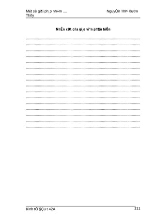 Mét sè gi¶i ph¸p nh»m .... NguyÔn ThÞ Xu©n
Thñy
NhËn xÐt cña gi¸o viªn ph¶n biÖn
................................................................................................................
................................................................................................................
................................................................................................................
................................................................................................................
................................................................................................................
................................................................................................................
................................................................................................................
................................................................................................................
................................................................................................................
................................................................................................................
................................................................................................................
................................................................................................................
................................................................................................................
................................................................................................................
................................................................................................................
................................................................................................................
Kinh tÕ §Çu t 42A 111
 