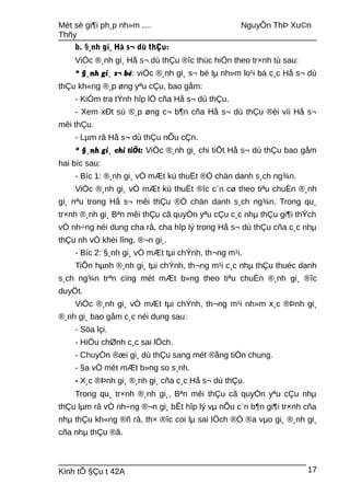Mét sè gi¶i ph¸p nh»m .... NguyÔn ThÞ Xu©n
Thñy
b. §¸nh gi¸ Hå s¬ dù thÇu:
ViÖc ®¸nh gi¸ Hå s¬ dù thÇu ®îc thùc hiÖn theo tr×nh tù sau:
* §¸nh gi¸ s¬ bé: viÖc ®¸nh gi¸ s¬ bé lµ nh»m lo¹i bá c¸c Hå s¬ dù
thÇu kh«ng ®¸p øng yªu cÇu, bao gåm:
- KiÓm tra tÝnh hîp lÖ cña Hå s¬ dù thÇu.
- Xem xÐt sù ®¸p øng c¬ b¶n cña Hå s¬ dù thÇu ®èi víi Hå s¬
mêi thÇu.
- Lµm râ Hå s¬ dù thÇu nÕu cÇn.
* §¸nh gi¸ chi tiÕt: ViÖc ®¸nh gi¸ chi tiÕt Hå s¬ dù thÇu bao gåm
hai bíc sau:
- Bíc 1: ®¸nh gi¸ vÒ mÆt kü thuËt ®Ó chän danh s¸ch ng¾n.
ViÖc ®¸nh gi¸ vÒ mÆt kü thuËt ®îc c¨n cø theo tiªu chuÈn ®¸nh
gi¸ nªu trong Hå s¬ mêi thÇu ®Ó chän danh s¸ch ng¾n. Trong qu¸
tr×nh ®¸nh gi¸ Bªn mêi thÇu cã quyÒn yªu cÇu c¸c nhµ thÇu gi¶i thÝch
vÒ nh÷ng néi dung cha râ, cha hîp lý trong Hå s¬ dù thÇu cña c¸c nhµ
thÇu nh vÒ khèi lîng, ®¬n gi¸.
- Bíc 2: §¸nh gi¸ vÒ mÆt tµi chÝnh, th¬ng m¹i.
TiÕn hµnh ®¸nh gi¸ tµi chÝnh, th¬ng m¹i c¸c nhµ thÇu thuéc danh
s¸ch ng¾n trªn cïng mét mÆt b»ng theo tiªu chuÈn ®¸nh gi¸ ®îc
duyÖt.
ViÖc ®¸nh gi¸ vÒ mÆt tµi chÝnh, th¬ng m¹i nh»m x¸c ®Þnh gi¸
®¸nh gi¸ bao gåm c¸c néi dung sau:
- Söa lçi.
- HiÖu chØnh c¸c sai lÖch.
- ChuyÓn ®æi gi¸ dù thÇu sang mét ®ång tiÒn chung.
- §a vÒ mét mÆt b»ng so s¸nh.
- X¸c ®Þnh gi¸ ®¸nh gi¸ cña c¸c Hå s¬ dù thÇu.
Trong qu¸ tr×nh ®¸nh gi¸, Bªn mêi thÇu cã quyÒn yªu cÇu nhµ
thÇu lµm râ vÒ nh÷ng ®¬n gi¸ bÊt hîp lý vµ nÕu c¨n b¶n gi¶i tr×nh cña
nhµ thÇu kh«ng ®ñ râ, th× ®îc coi lµ sai lÖch ®Ó ®a vµo gi¸ ®¸nh gi¸
cña nhµ thÇu ®ã.
Kinh tÕ §Çu t 42A 17
 