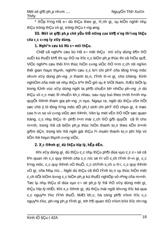 Mét sè gi¶i ph¸p nh»m .... NguyÔn ThÞ Xu©n
Thñy
* XÕp h¹ng Hå s¬ dù thÇu theo gi¸ ®¸nh gi¸ vµ kiÕn nghÞ nhµ
thÇu tróng thÇu víi gi¸ tróng thÇu t¬ng øng.
III. Mét sè gi¶i ph¸p chñ yÕu ®Ó n©ng cao kh¶ n¨ng th¾ng thÇu
cña c¸c c«ng ty x©y dùng.
1. Nghiªn cøu kü Hå s¬ mêi thÇu.
ChØ cã nghiªn cøu kü Hå s¬ mêi thÇu míi x©y dùng b¶n ®Ò
xuÊt kü thuËt kh¶ thi vµ ®Ò ra ®îc c¸c biÖn ph¸p thùc thi cã hiÖu qu¶.
ViÖc nghiªn cøu thêi h¹n thùc hiÖn c«ng viÖc ®Ó t×m c¸ch rót ng¾n
thêi gian hoµn thµnh, nghiªn cøu c¸c lo¹i chi phÝ cña tõng h¹ng môc
nh»m x©y dùng ph¬ng ¸n thanh to¸n, tÝnh ®¬n gi¸ cho chóng. Kinh
nghiÖm cña mét sè nhµ thÇu trªn thÕ giíi vµ ë ViÖt Nam, ®Æc biÖt lµ
trong lÜnh vùc x©y dùng ngêi ta ph¶i chuÈn bÞ nhiÒu ph¬ng ¸n dù
thÇu víi c¸c møc lîi nhuËn kh¸c nhau, sau nµy tuú theo t×nh h×nh mµ
quyÕt ®Þnh tham gia ph¬ng ¸n nµo. Ngoµi ra, ngêi dù thÇu cßn hÕt
søc chó ý tíi tõng h¹ng môc dÔ ph¸t sinh chi phÝ ®Ó chµo gi¸ ë møc
cao h¬n so víi c«ng viÖc æn ®Þnh. Vèn lµ mét vÊn ®Ò hÕt søc quan
träng, c¸c nhµ thÇu ®· ph¶i t×m mäi c¸ch ®Ó gi¶i quyÕt cã lîi cho
m×nh, trong ®ã cã biÖn ph¸p thùc hiÖn thanh to¸n theo tiÕn tr×nh
gi¶m dÇn, trong khi ®ã ngêi gäi thÇu l¹i muèn thanh to¸n phï hîp víi
tiÕn ®é hoµn thµnh c«ng viÖc.
2. X¸c ®Þnh gi¸ dù thÇu hîp lý, hÊp dÉn.
Khi x©y dùng gi¸ dù thÇu c¸c nhµ thÇu ph¶i dùa vµo c¸c c¬ së cã
liªn quan nh c¸c quy ®Þnh cña c¸c níc së t¹i vÒ c¸ch tÝnh ®¬n gi¸ c¸c
h¹ng môc, c¸c quy ®Þnh vÒ thuÕ, c¸c chÝnh s¸ch u ®·i, c¸c quy ®Þnh
vÒ gi¸ cña Nhµ níc... Ngêi dù thÇu cã thÓ tÝnh to¸n vµ thùc hiÖn mét
c¸ch tiÕt kiÖm b»ng c¸c biÖn ph¸p kü thuËt nghiÖp vô riªng cña m×nh.
Tøc lµ nhµ thÇu sÏ dùa vµo c¬ së ph¸p lý ®ã ®Ó x©y dùng mét gi¸
thÇu hîp lý nhÊt. Khi x¸c ®Þnh gi¸ dù thÇu mäi ngêi kh«ng ®îc bá qua
c¸c nguyªn t¾c tÝnh thuÕ. MÆt kh¸c, hä còng ph¶i n¾m ®îc c¸c
nguyªn t¾c, ph¬ng ph¸p tÝnh gi¸ trÞ h¶i quan ®Ó n¾m b¾t ®îc nh÷ng
Kinh tÕ §Çu t 42A 18
 