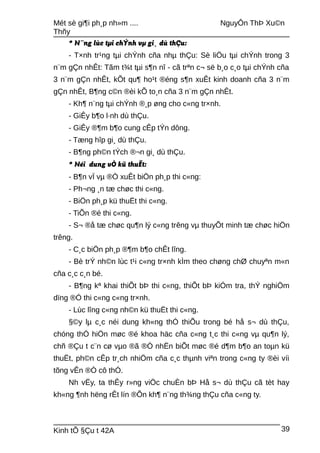 Mét sè gi¶i ph¸p nh»m .... NguyÔn ThÞ Xu©n
Thñy
* N¨ng lùc tµi chÝnh vµ gi¸ dù thÇu:
- T×nh tr¹ng tµi chÝnh cña nhµ thÇu: Sè liÖu tµi chÝnh trong 3
n¨m gÇn nhÊt: Tãm t¾t tµi s¶n nî - cã trªn c¬ së b¸o c¸o tµi chÝnh cña
3 n¨m gÇn nhÊt, kÕt qu¶ ho¹t ®éng s¶n xuÊt kinh doanh cña 3 n¨m
gÇn nhÊt, B¶ng c©n ®èi kÕ to¸n cña 3 n¨m gÇn nhÊt.
- Kh¶ n¨ng tµi chÝnh ®¸p øng cho c«ng tr×nh.
- GiÊy b¶o l·nh dù thÇu.
- GiÊy ®¶m b¶o cung cÊp tÝn dông.
- Tæng hîp gi¸ dù thÇu.
- B¶ng ph©n tÝch ®¬n gi¸ dù thÇu.
* Néi dung vÒ kü thuËt:
- B¶n vÏ vµ ®Ò xuÊt biÖn ph¸p thi c«ng:
- Ph¬ng ¸n tæ chøc thi c«ng.
- BiÖn ph¸p kü thuËt thi c«ng.
- TiÕn ®é thi c«ng.
- S¬ ®å tæ chøc qu¶n lý c«ng trêng vµ thuyÕt minh tæ chøc hiÖn
trêng.
- C¸c biÖn ph¸p ®¶m b¶o chÊt lîng.
- Bè trÝ nh©n lùc t¹i c«ng tr×nh kÌm theo chøng chØ chuyªn m«n
cña c¸c c¸n bé.
- B¶ng kª khai thiÕt bÞ thi c«ng, thiÕt bÞ kiÓm tra, thÝ nghiÖm
dïng ®Ó thi c«ng c«ng tr×nh.
- Lùc lîng c«ng nh©n kü thuËt thi c«ng.
§©y lµ c¸c néi dung kh«ng thÓ thiÕu trong bé hå s¬ dù thÇu,
chóng thÓ hiÖn møc ®é khoa häc cña c«ng t¸c thi c«ng vµ qu¶n lý,
chñ ®Çu t c¨n cø vµo ®ã ®Ó nhËn biÕt møc ®é d¶m b¶o an toµn kü
thuËt, ph©n cÊp tr¸ch nhiÖm cña c¸c thµnh viªn trong c«ng ty ®èi víi
tõng vÊn ®Ò cô thÓ.
Nh vËy, ta thÊy r»ng viÖc chuÈn bÞ Hå s¬ dù thÇu cã tèt hay
kh«ng ¶nh hëng rÊt lín ®Õn kh¶ n¨ng th¾ng thÇu cña c«ng ty.
Kinh tÕ §Çu t 42A 39
 