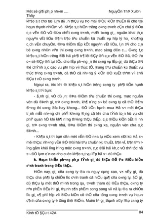 Mét sè gi¶i ph¸p nh»m .... NguyÔn ThÞ Xu©n
Thñy
kh¶o s¸t cho tæ lµm dù ¸n thÇu vµ t¹o mäi ®iÒu kiÖn thuËn lîi cho tæ
hoµn thµnh nhiÖm vô. Kh¶o s¸t hiÖn trêng c«ng tr×nh cÇn chó ý ®Õn
c¸c vÊn ®Ò vÒ ®Þa chÊt c«ng tr×nh, mÆt b»ng gi¸, nguån khai th¸c
nguyªn vËt liÖu ®¶m b¶o tiªu chuÈn kü thuËt vµ hîp lý ho¸ kho¶ng
c¸ch vËn chuyÓn, ®Þa ®iÓm tËp kÕt nguyªn vËt liÖu, l¸n tr¹i cho c¸n
bé c«ng nh©n viªn thi c«ng c«ng tr×nh, møc sèng d©n c... C«ng t¸c
kh¶o s¸t hiÖn trêng ®ßi hái ph¶i tr¶ lêi ®Çy ®ñ c¸c vÊn ®Ò ®ã, ®Ó t¹o
c¬ së ®Çy ®ñ tµi liÖu cho lËp ph¬ng ¸n thi c«ng vµ lËp gi¸ dù thÇu ®¹t
®é chÝnh x¸c cao vµ phï hîp víi thùc tÕ, ®óng tiªu chuÈn kü thuËt vµ
thùc tr¹ng c«ng tr×nh, cã thÓ cã nh÷ng ý kiÕn ®Ò xuÊt thªm víi chñ
®Çu t vÒ c«ng tr×nh.
Ngoµi ra, tríc khi ®i kh¶o s¸t hiÖn trêng c«ng ty ph¶i tiÕn hµnh
kh¶o s¸t t¹i bµn:
- §¸nh gi¸ vÒ dù ¸n: ®Þa ®iÓm tiªu chuÈn thi c«ng, møc nguån
vèn dù ®Þnh gi¸ trÞ c«ng tr×nh, kh¶ n¨ng s¬ bé c«ng ty cã thÓ ®¶m
®¬ng thi c«ng ®îc hay kh«ng... ®Ó tiÕn hµnh mua Hå s¬ mêi thÇu
tr¸nh mÊt nh÷ng chi phÝ kh«ng ®¸ng cã khi cha tÝnh to¸n kü vµ chi
phÝ quan hÖ khi kh¶ n¨ng th¾ng thÇu thÊp, c¸c ®iÒu kiÖn bÊt lîi nh
gi¸ trÞ c«ng tr×nh nhá, ®Þa ®iÓm thi c«ng xa, nguån vèn cha x¸c
®Þnh...
- Kh¶o s¸t t¹i bµn cßn mét vÊn ®Ò n÷a lµ viÖc xem xÐt kü Hå s¬
mêi thÇu: nh÷ng vÊn ®Ò ®ßi hái tiªu chuÈn kü thuËt, b¶n vÏ, b¶n tiªn l-
îng gåm khèi lîng h¹ng môc c«ng tr×nh, c¸c ®ßi hái kh¸c vÒ thñ tôc hå
s¬ ®Ó lµm c¨n cø cho cuéc kh¶o s¸t vµ lËp hå s¬ dù thÇu.
6. Hoµn thiÖn ph¬ng ph¸p tÝnh gi¸ dù thÇu ®Ó t¹o ®iÒu kiÖn
c¹nh tranh trong ®Êu thÇu.
HiÖn nay, gi¸ cña c«ng ty ®a ra ngµy cµng cao, v× vËy gi¸ dù
thÇu cha ph¶i lµ chiÕn lîc c¹nh tranh cã hiÖu qu¶ cña c«ng ty. §Ó gi¸
dù thÇu lµ mét thÕ m¹nh trong qu¸ tr×nh tham dù ®Êu thÇu, c«ng ty
nªn phÊn ®Êu h¹ gi¸ thµnh s¶n phÈm song song víi nã lµ ®a ra chiÕn
lîc gi¸ c¶ phï hîp víi ®iÒu kiÖn cô thÓ cña tõng c«ng tr×nh vµ hoµn
c¶nh cña c«ng ty ë tõng thêi ®iÓm. Muèn h¹ gi¸ thµnh x©y l¾p c«ng ty
Kinh tÕ §Çu t 42A 84
 